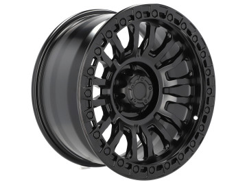 Jantes 4x4 17x8.5 5X127 ET -6 78.1 (Preto Metade Matte)