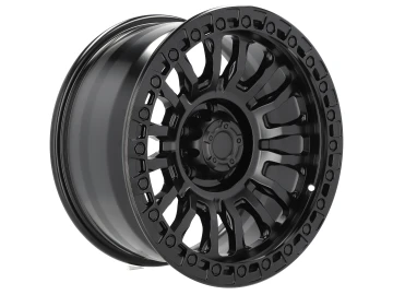 Jantes 4x4 17x8.5 5X127 ET -6 78.1 (Preto Metade Matte)