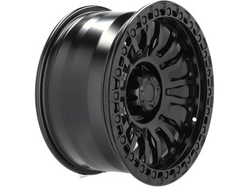 Jantes 4x4 17x8.5 5X127 ET -6 78.1 (Preto Metade Matte)