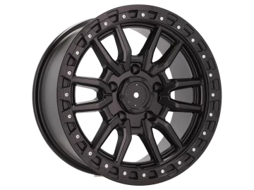 Jantes 4x4 17x8.5 5X139.7 ET 0 110.1 (Preto Metade Matte)