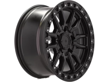 Jantes 4x4 17x8.5 5X139.7 ET 0 110.1 (Preto Metade Matte)