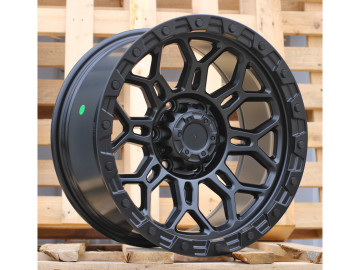 Jantes 4x4 17x8.5 6X139.7 ET 0 106.1 (Preto Polido)