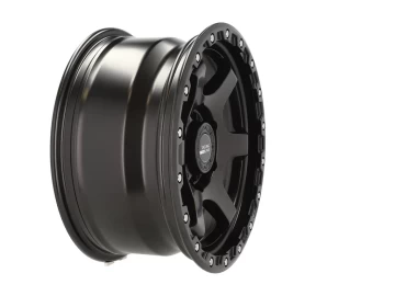Jantes 4x4 17x8.5 6X139.7 ET 10 106.1 (Preto Metade Matte)