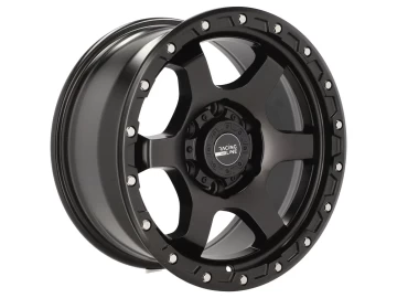 Jantes 4x4 17x8.5 6X139.7 ET 10 106.1 (Preto Metade Matte)