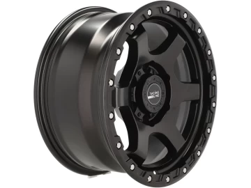 Jantes 4x4 17x8.5 6X139.7 ET 10 106.1 (Preto Metade Matte)