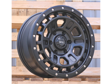 Jantes 4x4 17x8.5 6X139.7 ET 15 106.1 (Preto Metade Matte)