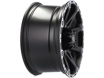 Jantes 4x4 17x8.5 6X139.7 ET 15 110.1 (Preto Polido Metade Matte)