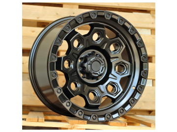 Jantes 4x4 17x9 5X114.3 ET 0 73.1 (Preto Matte)