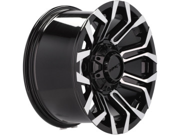 Jantes 4x4 17x9 5X127 ET 0 78.1 (Preto Polido)