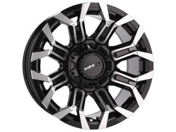 Jantes 4x4 17x9 5X127 ET 0 78.1 (Preto Polido)