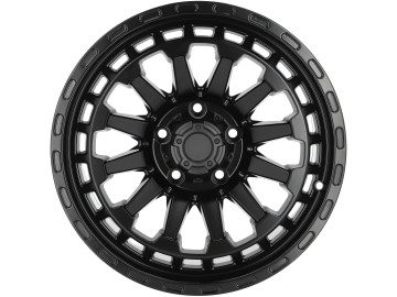 Jantes 4x4 17x9 5X127 ET 10 78.1 (Preto Metade Matte)