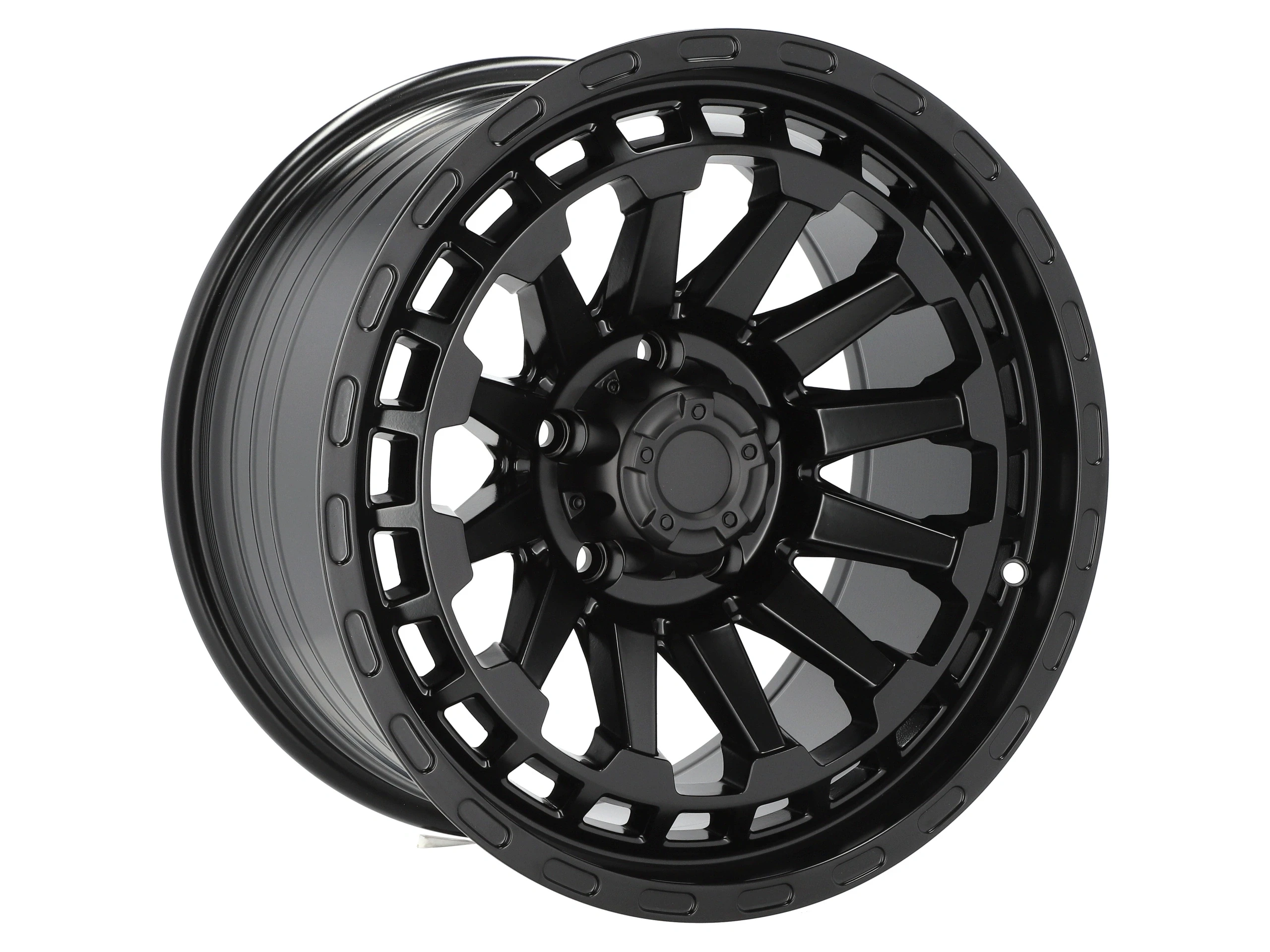 Jantes 4x4 17x9 5X127 ET 10 78.1 (Preto Metade Matte)