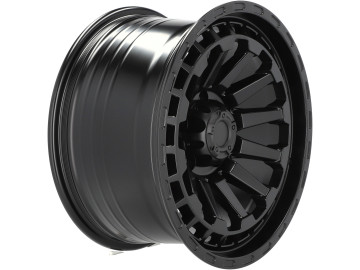Jantes 4x4 17x9 5X127 ET 10 78.1 (Preto Metade Matte)