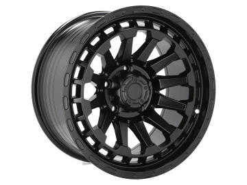 Jantes 4x4 17x9 5X127 ET 10 78.1 (Preto Metade Matte)