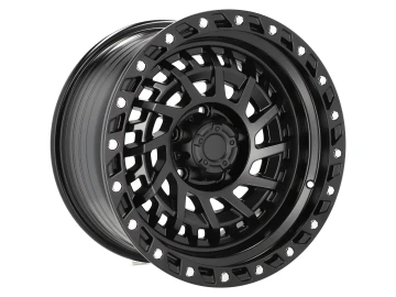 Jantes 4x4 17x9 5X127 ET -5 78.1 (Preto Metade Matte)