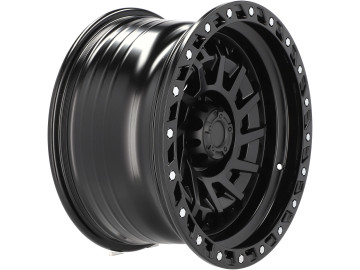 Jantes 4x4 17x9 5X127 ET -5 78.1 (Preto Metade Matte)