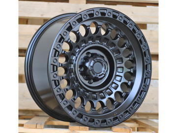 Jantes 4x4 17x9 5X139.7 ET -12 110.1 (Preto Matte)