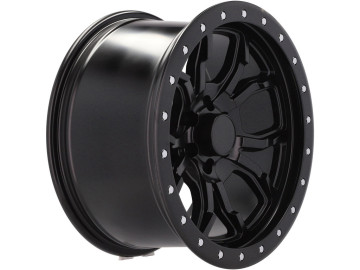 Jantes 4x4 17x9 6X114.3 ET 0 66.1 (Preto Metade Matte)