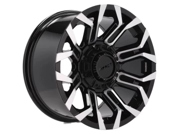 Jantes 4x4 17x9  6X114.3 ET 0 66.1 (Preto Polido)