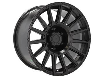 Jantes 4x4 17x9 6X114.3 ET 5 66.1 (Preto Metade Matte)