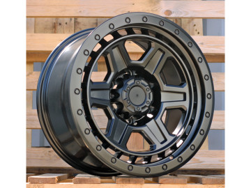 Jantes 4x4 17x9 6X139.7 ET 0 110.1 (Preto Matte)