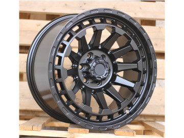 Jantes 4x4 17x9 6X139.7 ET 0 110.1 (Preto Matte)