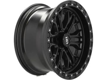 Jantes 4x4 17x9 6X139.7 ET 0 110.1 (Preto Metade Matte)