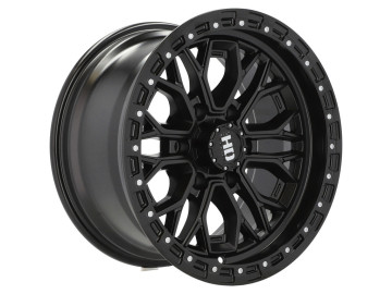 Jantes 4x4 17x9 6X139.7 ET 0 110.1 (Preto Metade Matte)