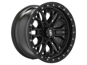 Jantes 4x4 17x9 6X139.7 ET 0 110.1 (Preto Metade Matte)