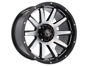 Jantes 4x4 17x9 6X139.7 ET 0 110.1 (Preto Polido)