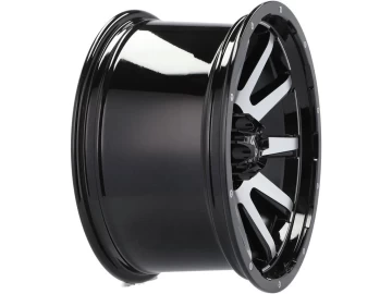 Jantes 4x4 17x9 6X139.7 ET 0 110.1 (Preto Polido)