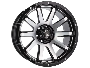 Jantes 4x4 17x9 6X139.7 ET 0 110.1 (Preto Polido)