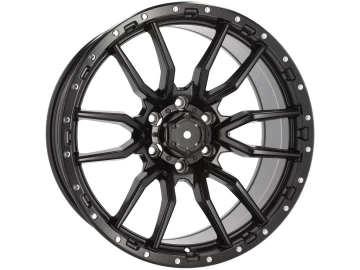 Jantes 4x4 17x9 6X139.7 ET 10 110.1 (Preto Metade Matte)