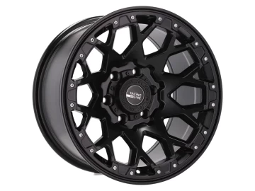 Jantes 4x4 17x9 6X139.7 ET -6  87.1 (Preto Metade Matte)