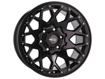 Jantes 4x4 17x9 6X139.7 ET -6  87.1 (Preto Metade Matte)