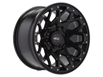 Jantes 4x4 17x9 6X139.7 ET -6 87.1 (Preto Metade Matte)