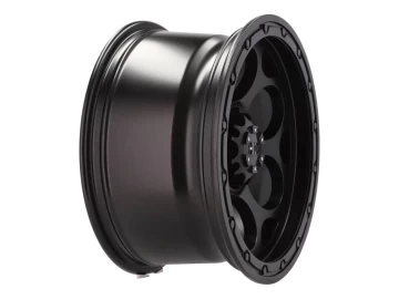 Jantes 4x4 17x9  6X139.7  ET  M10  110.1 (Preto Metade Matte)