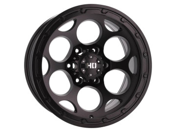 Jantes 4x4 17x9  6X139.7  ET  M10  110.1 (Preto Metade Matte)