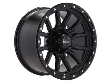 Jantes 4x4 18x10 6X139.7 ET M18 110.1 (Preto Metade Matte)