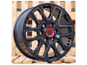 Jantes 4x4 18x7.5 6X139.7 ET 60 95.1 (Preto Metade Matte)