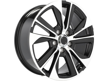Jantes 4x4 18x8 5X150 ET 45 110.1 (Preto Polido)