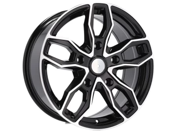 Jantes 4x4 18x8 5X160 ET 48 65.1 (Preto Polido)