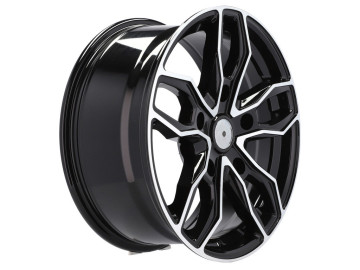 Jantes 4x4 18x8 5X160 ET 48 65.1 (Preto Polido)