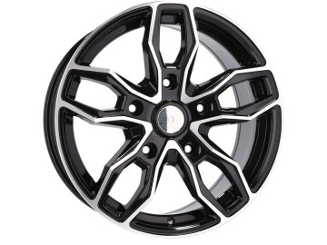 Jantes 4x4 18x8 5X160 ET 48 65.1 (Preto Polido)