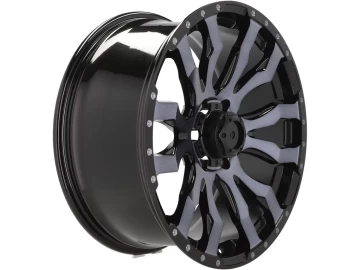 Jantes 4x4 18x8.5 6X139.7 ET 25 106.1 (Black+Double Tinted Face)