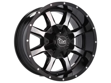 Jantes 4x4 18x9  10X120/127  ET  0  78.1 Preto Polido