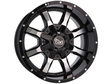 Jantes 4x4 18x9  10X120/127  ET  0  78.1 Preto Polido