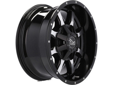 Jantes 4x4 18x9  10X120/127  ET  0  78.1 Preto Polido