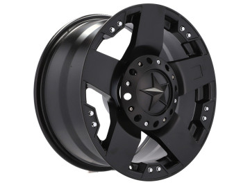 Jantes 4x4 18x9 12X114/120 ET -12  73.1 (Preto Matte)