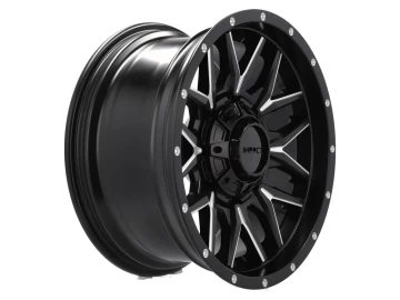 Jantes 4x4 18x9 12X130/139 ET 0 106.1 (Preto)